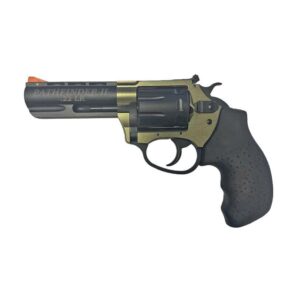 Charter Arms Pathfinder II .22 WMR revolver with OD green frame and rubber grips