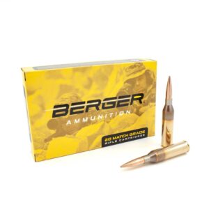 Berger .300 Norma Magnum 230gr Hybrid OTM match ammunition box 20 rounds