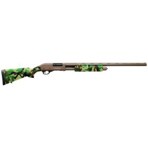 Charles Daly 301 12 Gauge 28in Pump Shotgun Woodlands Camo FDE