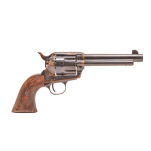 Standard Manufacturing SAR .45 Long Colt 4.75in single-action revolver, case colored frame, walnut grips