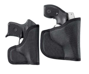 DeSantis Nemesis pocket holster with viscous exterior and slick pack cloth interior