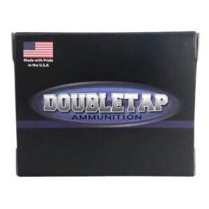 DoubleTap .40 S&W 125gr lead-free solid copper hollow point ammunition 20 rounds