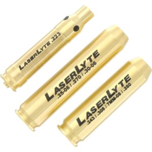 LaserLyte CB-L368 laser cartridge bore sight kit for .223/.308/.3006