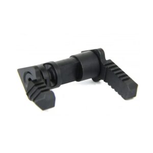 TacFire Gen2 ambidextrous safety selector for AR-15 in black steel
