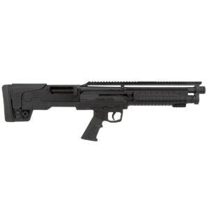 Hatsan Escort BullTac Semi-Auto 20 gauge bullpup shotgun in matte black with carry handle and pistol grip