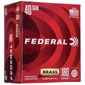 Federal Champion .40 S&W 180gr FMJ 400-count bulk box product image