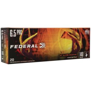 Federal Fusion 6.5 PRC 140 gr Jacketed Soft Point 20rd box
