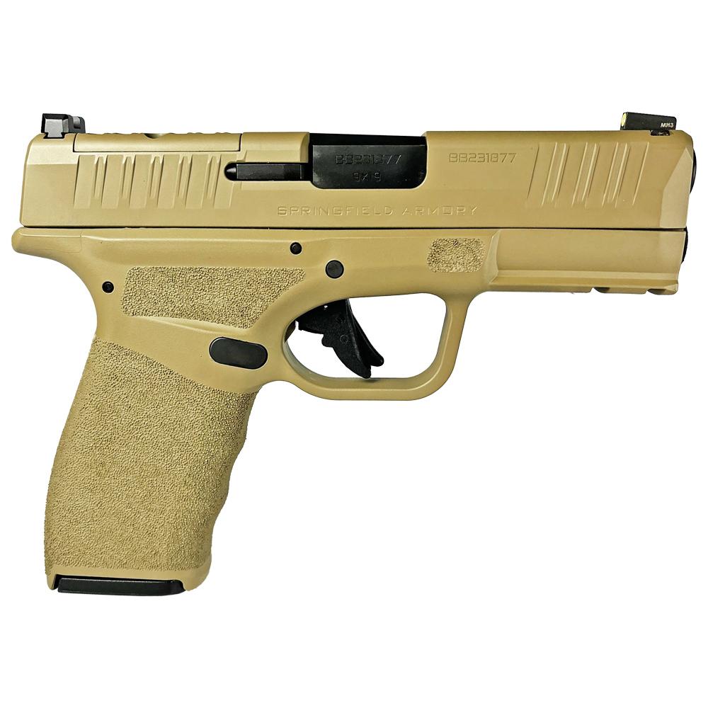 Springfield Hellcat Pro FDE 9mm — 3.7in Barrel, 2x15rd