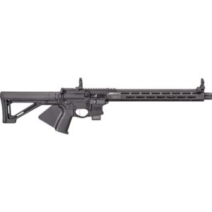 Black Springfield Armory Saint Victor 9mm Carbine with M-Lok handguard and fixed stock