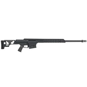 Barrett MRAD SMR .338 Norma Magnum rifle, 26in fluted barrel, fixed black stock