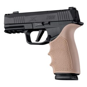 Hogue HandAll Beavertail Grip Sleeve for SIG Sauer P365 XMacro in Flat Dark Earth