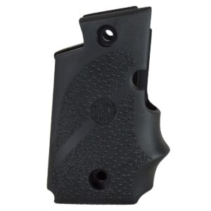 Hogue Ambi Safety Overmolded Rubber Grip with Finger Grooves for SIG Sauer P238, Black