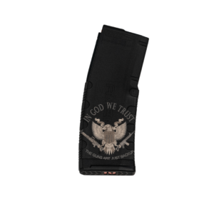 Black Rain Ordnance God's Gun 30rd laser-etched AR magazine 5.56x45
