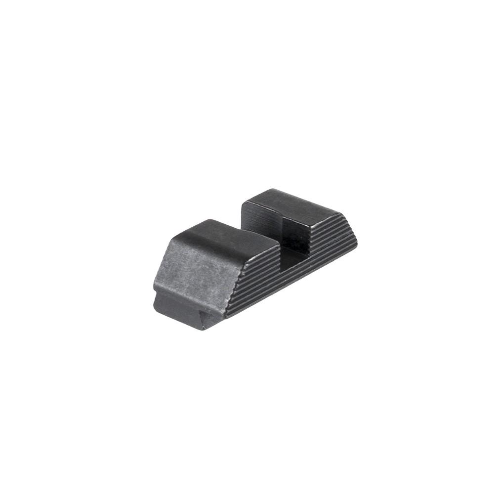 Ameriglo serrated black specialty rear sight .256" H .165" square notch