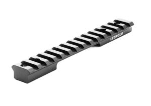Leupold BackCountry cross-slot one-piece scope base matte black for Kimber 84M, 5.9 inch