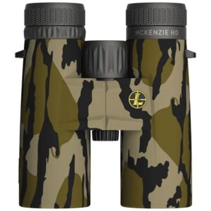 Leupold BX-1 McKenzie HD 10x42 binoculars in Mossy Oak Bottomland pattern
