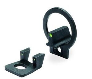 Meprolight night sights for H&K MP5 series with green front and rear illuminated elements