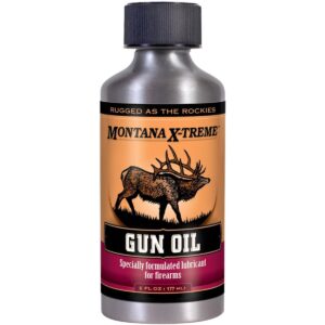 Montana X-Treme Gun Oil 6 oz can for rust prevention and corrosion protection