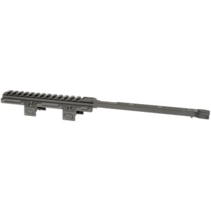 Midwest Industries MP5 Gen 2 M-LOK top rail in black, hard coat anodized 6061 aluminum