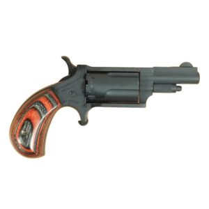 North American Arms 22M Mini Revolver .22 Magnum Grey Cerakote Red & Black Grips