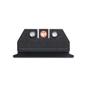 Night Fision Stealth Night Sight Set orange front black rear for S&W M&P 9 Shield Plus