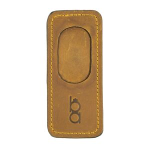 Bob Allen Magnetic Barrel Protector leather muzzle cover with industrial-strength magnet