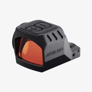 Athlon Midas Burst 3 MOA red dot sight in black, front view