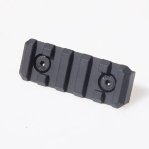Troy QARS 2-inch quick attach rail section, black aluminum Picatinny