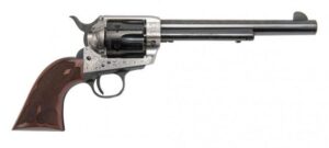 Cimarron Frontier .45 LC revolver 7.5 inch barrel old silver frame blued finish