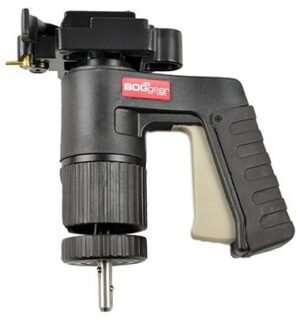 AOB Bog-Pod Adapter pistol-grip ballhead with bubble level and quick-release plate