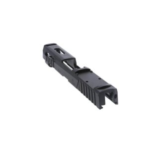 Rival Arms black RMR-cut slide for SIG 320 Carry A1, CNC 416 stainless billet