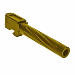 Rival Arms RA20G101E 9mm 4.49 inch fluted Gold PVD stainless barrel for Glock 17 Gen3/4