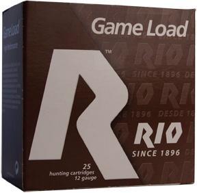 Rio Super Game 12 gauge shotshells 25-count box, 2-3/4 inch, 1-1/8 oz