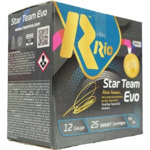 Rio Ammunition Star Team EVO HV 32 12ga 2-3/4 inch shotshells box