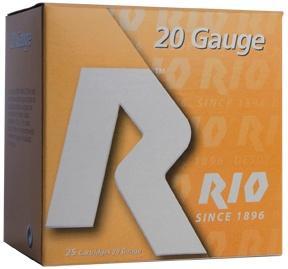 Rio Top Target 20 gauge 2-3/4 inch 7/8 oz shotshell box 25 count