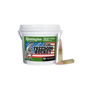 Remington UMC Freedom Bucket .300 Blackout 150gr FMJ ammunition with 160 rounds in plastic bucket