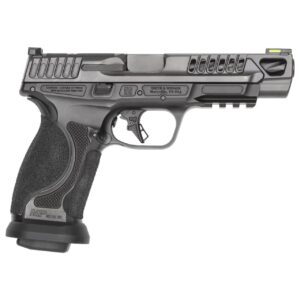 Smith & Wesson M&P9 M2.0 Competitor HD 9mm pistol with black stainless frame and lightening-cut slide
