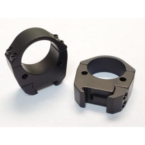 Talley Modern Sporting 34mm High scope rings in smoked bronze, pair