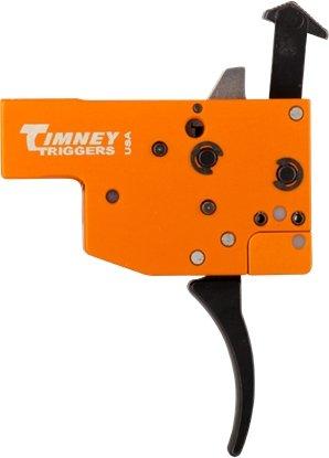 Timney two-stage drop-in trigger for Tikka T3, black curved