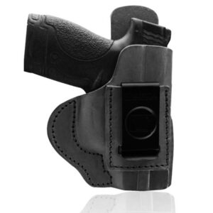 Tagua IWB leather holster for S&W Shield 9/40 black right-hand