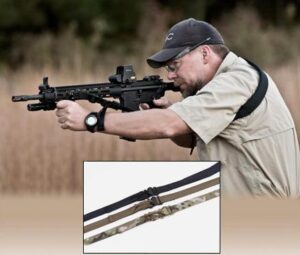 Viking Tactics VTAC Original two-point sling in Coyote Brown, nylon construction