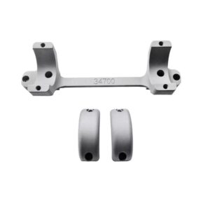 DNZ Game Reaper one-piece 30mm high scope mount for Remington 700 long action in silver