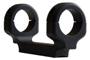 DNZ one-piece scope mount for Remington 700 Short Action, 30mm rings, matte black, 8-40 screws