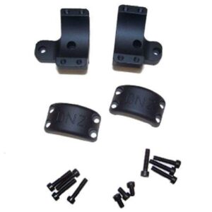 DNZ Hunt Masters 2-Piece Scope Mount for Thompson Center Venture 1" Low Black