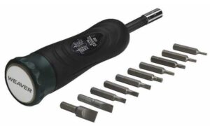 Weaver Gunsmith Torque Wrench in carrying case