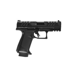 Walther PDP F-Series Pro E 9mm 4 inch black pistol with optic-ready slide right side view