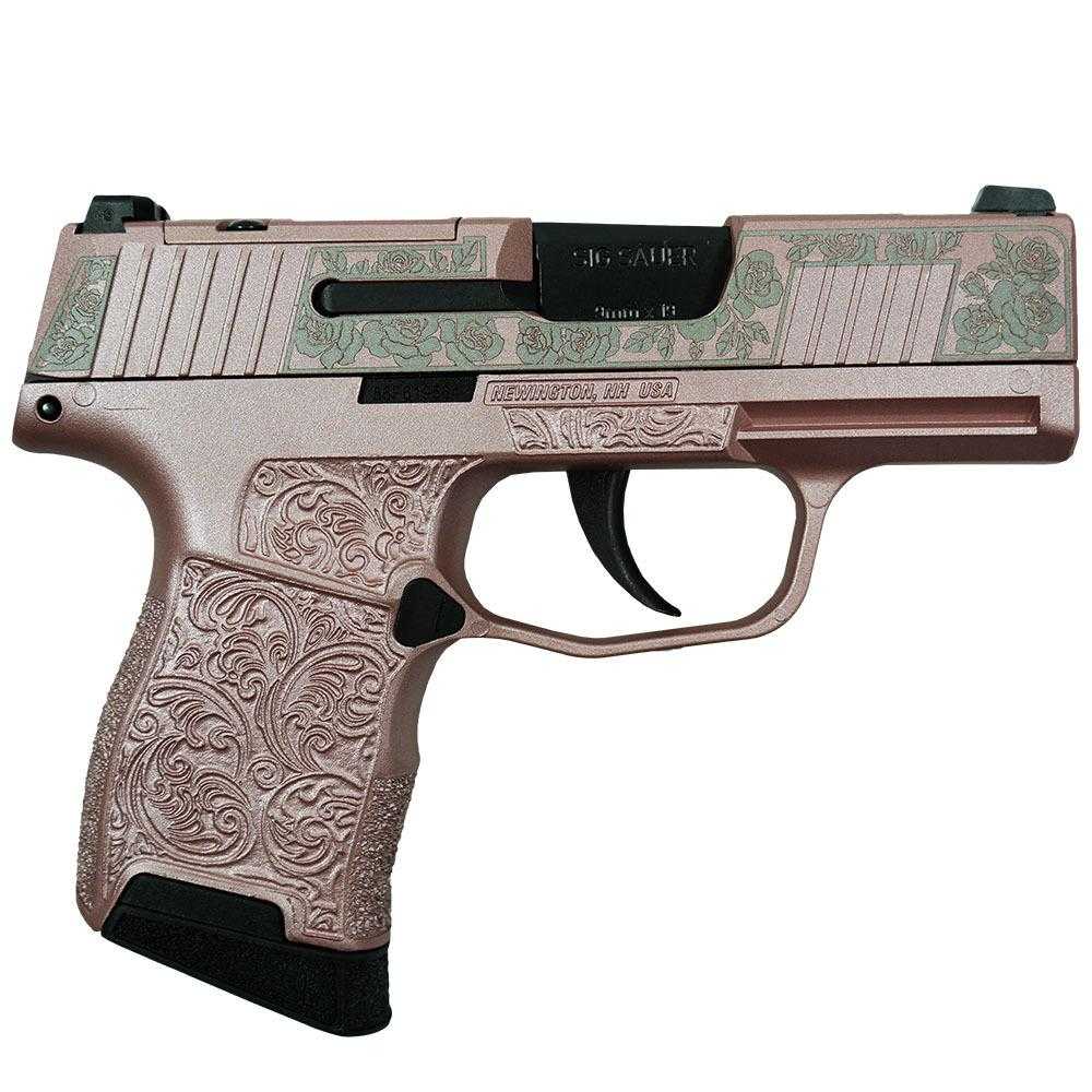 Sig Sauer P365 Guns & Roses Rose Gold 9mm 3.1″