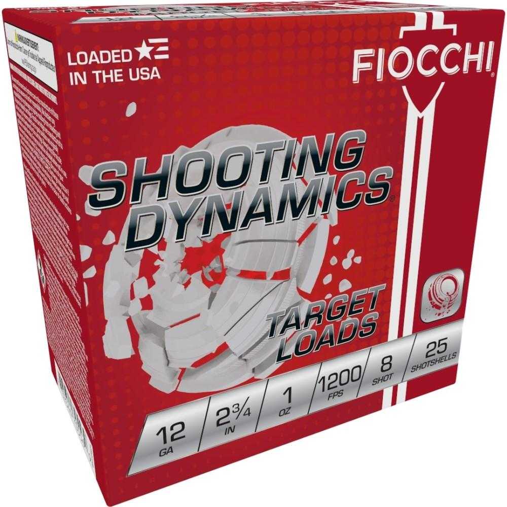 Fiocchi Exacta Heavy Shooting Dynamics Shotshells 12 ga 2-3/4 in
