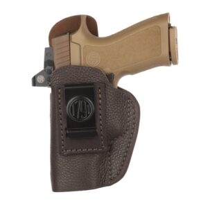 1791 Gunleather Fair Chase IWB Holster Size 5 Brown Left Hand Deer Hide Belt Clip
