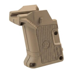 FDE Nano Roni grip with integrated angled foregrip and magazine holder